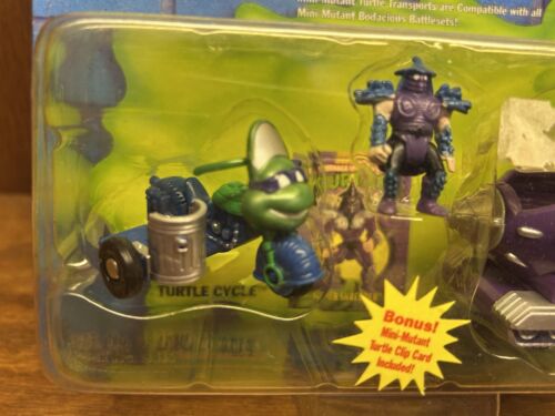 1994 Playmates Mini Mutants Turtle Transports Tenderizin' Combo - Bild 3 von 4
