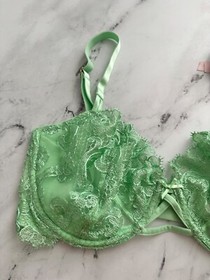 Victoria's Secret Nwt Dream Angels Unlined Uplift w/ Sling Green 69UK Bra