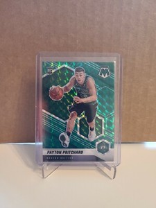 2020-21 Mosaic Basketball Payton Pritchard NBA Debut RC Green Mosaic Prizm # 210