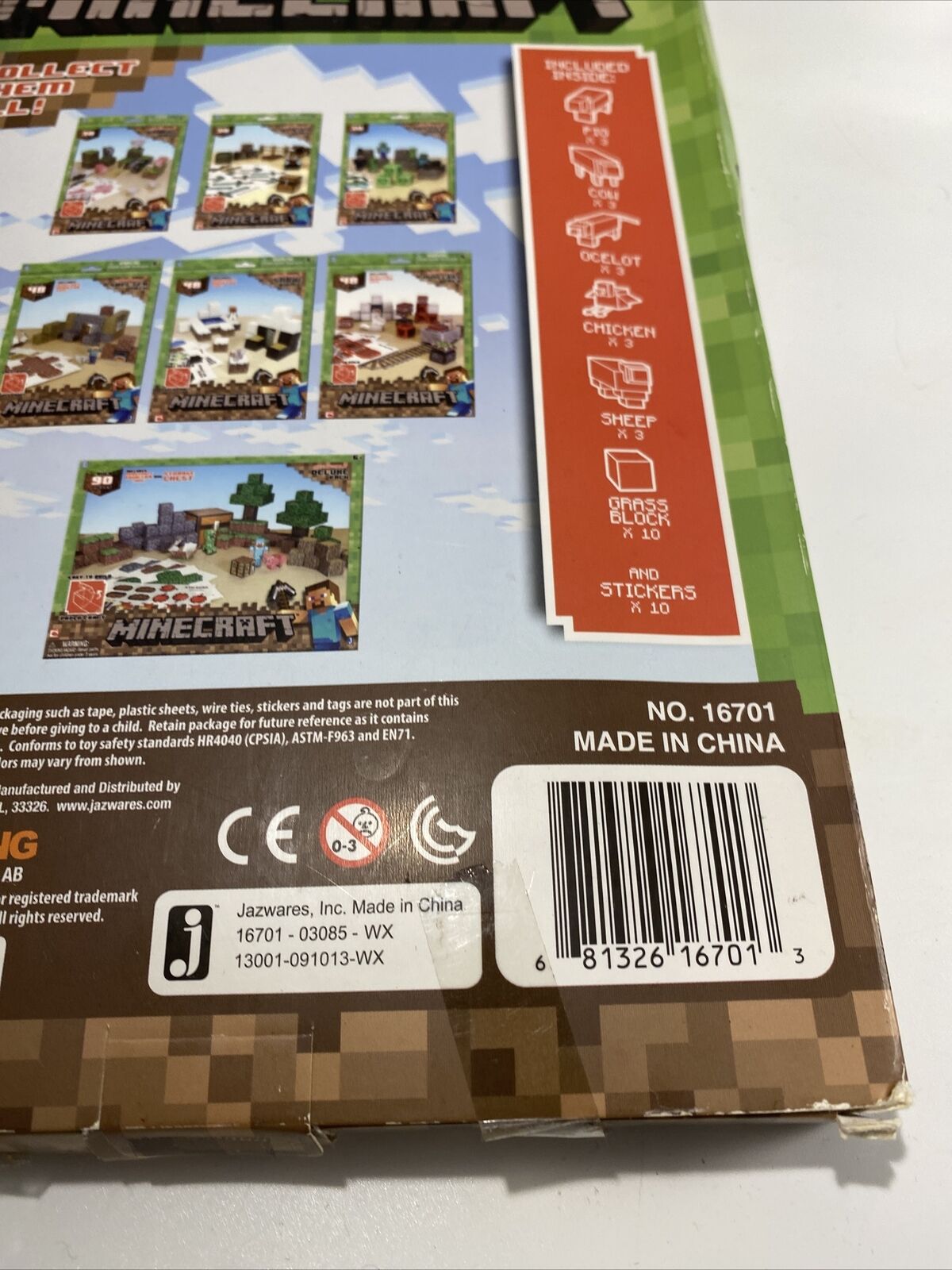 Minecraft Paper Craft: Overworld Animal Mobs - Scholastic Shop