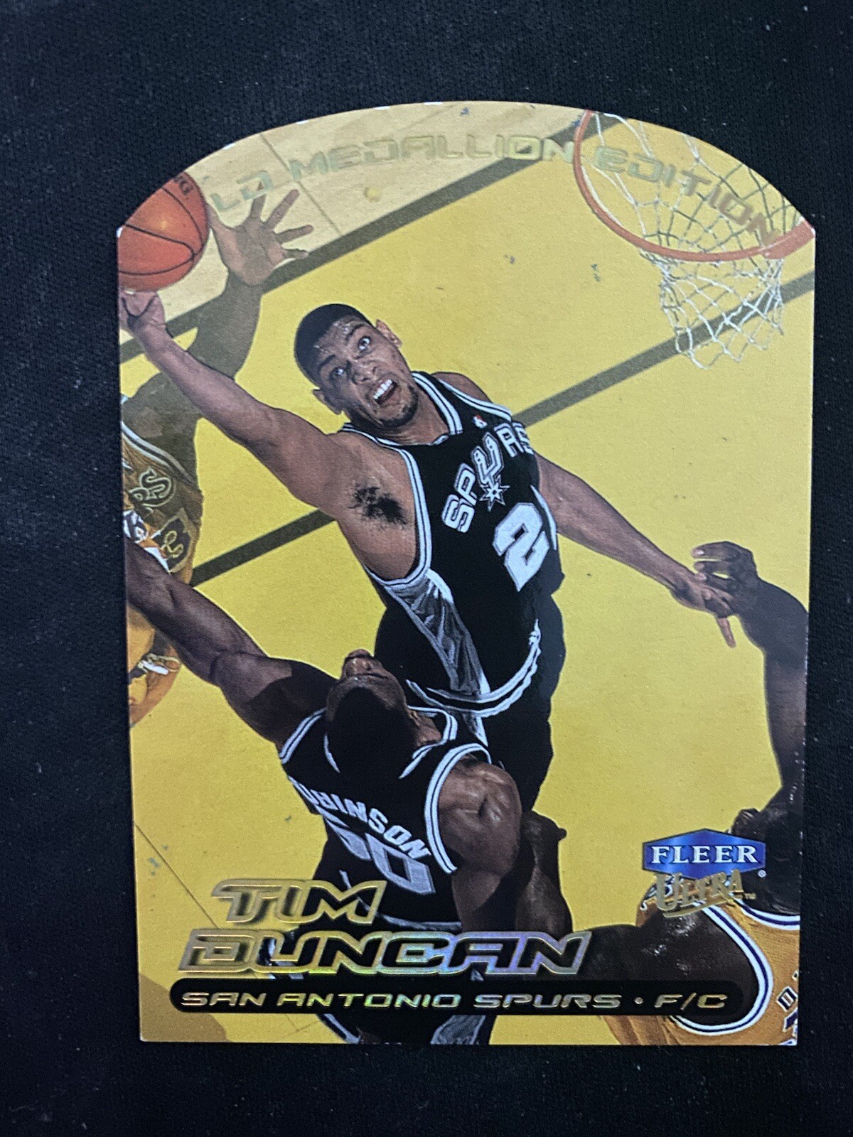 1999-00 Ultra Gold Medallion Tim Duncan San Antonio Spurs #80G