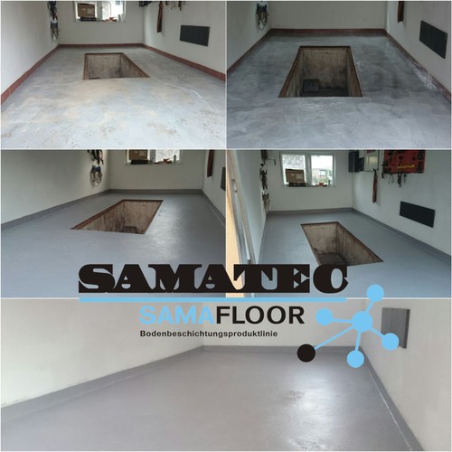 Suelo de taller suelo de garaje sellado epoxi pintura de suelo 2K resina epoxi BS98W - Imagen 13 de 51