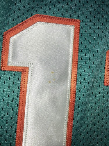 NWT Dan Marino #13 MIAMI DOLPHINS Mitchell & Ness 1984 Jersey Mens Size 48 Read - Picture 8 of 24