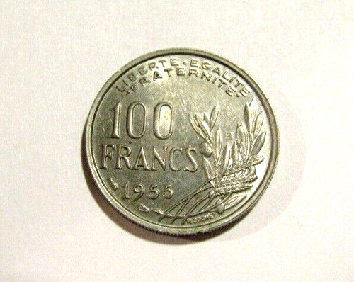France 1955 100 Francs Coin
