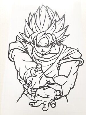 Goku SSJ 2 Sticker by Dankelys