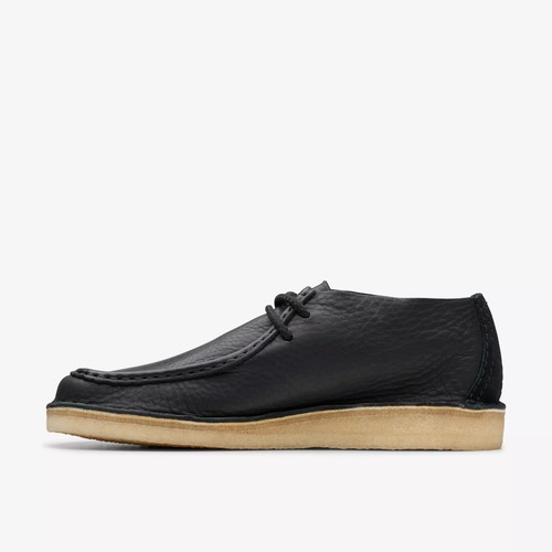 Clarks Men's Original DESERT NOMAD BLACK LEATHER Made in Vietnam - 第 2/8 張圖片