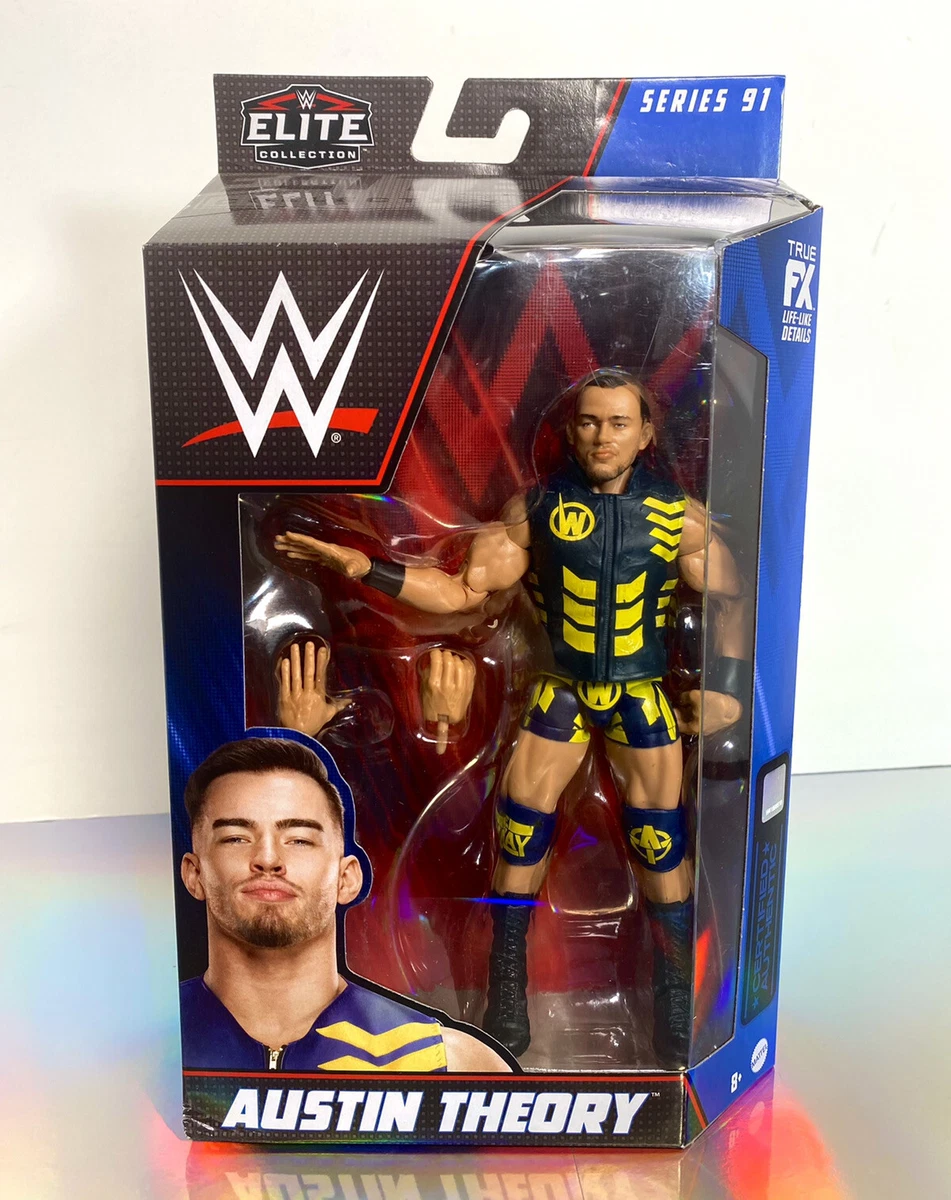  WWE Austin Theory Elite Collection Action Figure : Toys & Games