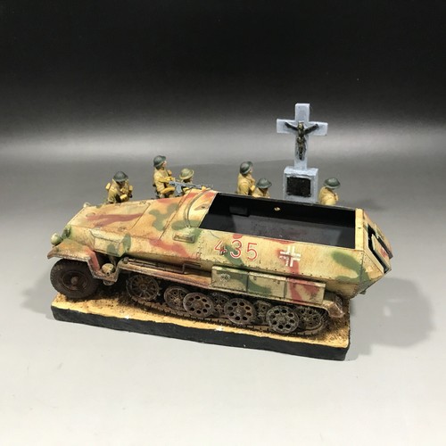 1/35 Built British 7th Armoured Div 'Desert Rats' Battle of El-Alamein Diorama - Picture 8 of 12