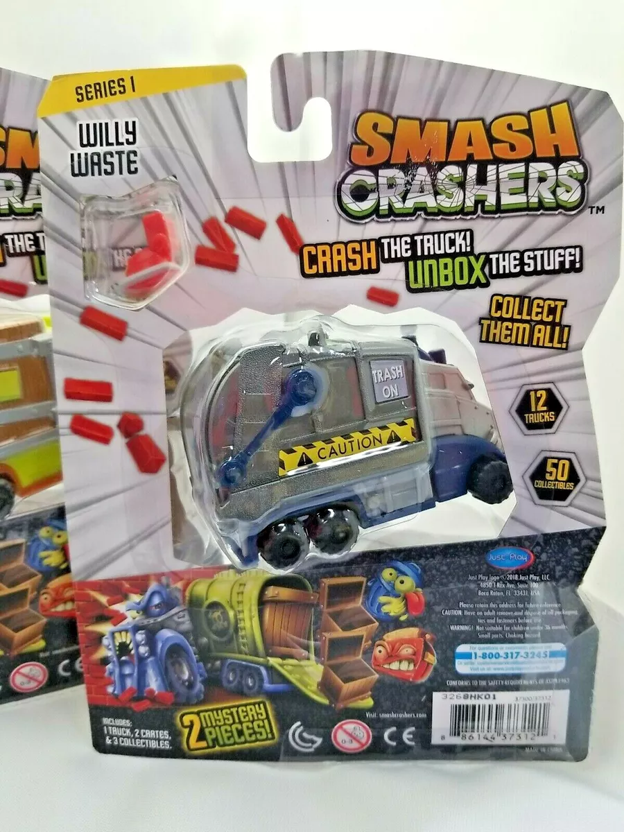 .com: Smash Crashers 3-Pack, Turnpike Ted, Rusty Rigs