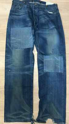 Levis Vintage Clothing LVC 1891-1901 Spur Bites 501 Jean #117 Selvedge  Denim USA