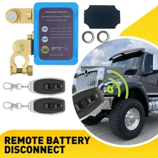 Remote Battery Disconnect 3mA Switch 240A Battery Kill Switch for Auto RV ATV