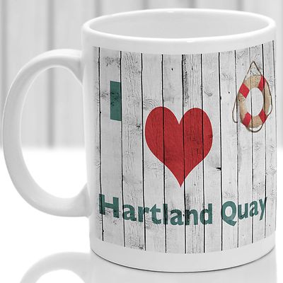 Hartland Quay, Geschenk zum Erinnern an Devon, ideales Geschenk, individuelles Design.