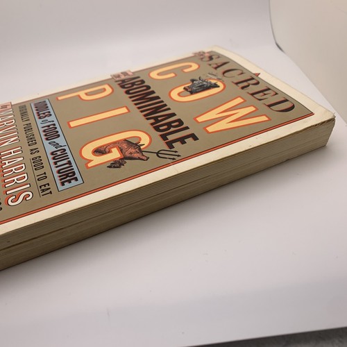 The Sacred Cow and the Abominable Pig: 1985 Anthropology Food And Culture - Imagen 4 de 6