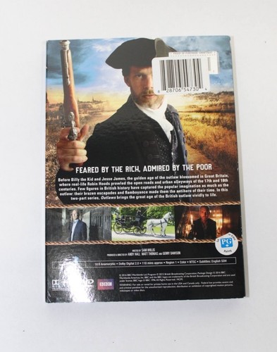 Britains Outlaws: Highwaymen, Pirates and Rogues Britains Antihe (DVD, 2016) NEW - Foto 3 di 3