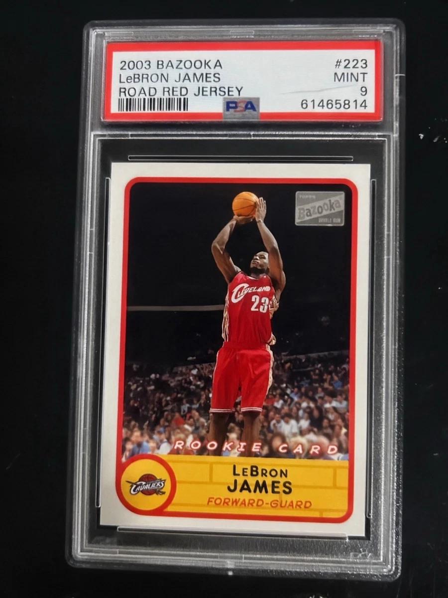 25+ Bazooka LeBron James Basketball Sports Trading Card Singles