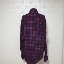 New Checked Woman Shirt - Size 88 - Cotton Spandex