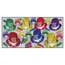 Beistle The 42nd Street New Year Assortment (for 50 people) - Party Supply Decor