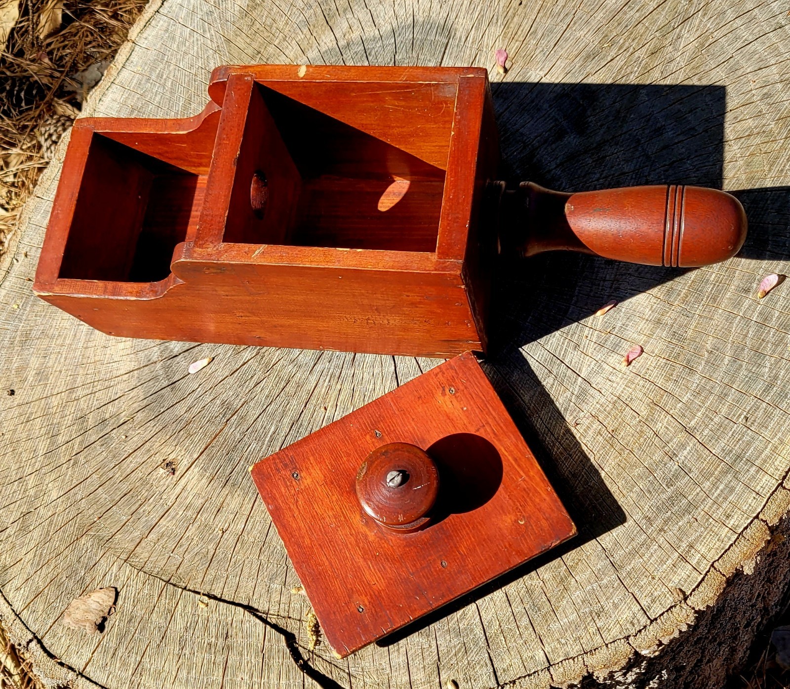 Caja de votación sindical de madera hecha a mano caja de votación Lodge