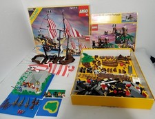 Vintage LEGO 6285 Barracuda, 6273 Rock Island Refuge PARTS w/ 12 Minifigs *READ*