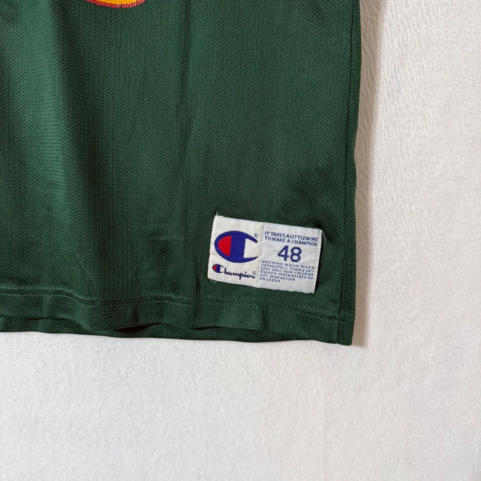 Camiseta de Colección Campeón de los 90 Seattle SuperSonics Gary Payton #20 NBA Verde Talla 48 XL Foto 3 de 4