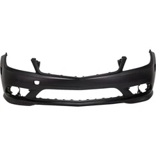 Front Bumper Cover Primed For 2008-2011 Mercedes Benz C300 C350 with AMG Styling