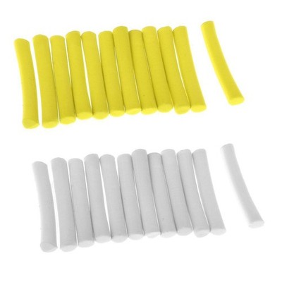 24 Stück EVA Carp Angeln Foam Sticks Zylinder Floats Fliege Bindung Rig