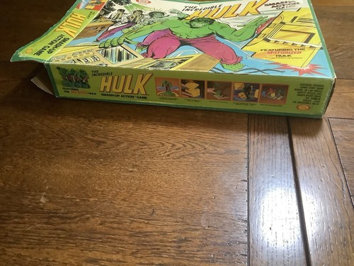 Vintage 1979 Ideal Marvel Comics The Incredible Hulk Smash-Up Action Game - Picture 4 of 9