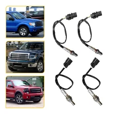 4Pcs NEW Oxygen Sensor Up+Down Set For 2011-2014 Ford F-150 3.5L V6 Turbocharged