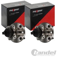2X Maxgear RADLAGER-SATZ Hinten Passend FÜR Chevrolet Epica Evanda Lacetti