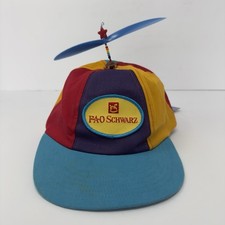 Vintage FAO Schwarz Propeller Hat Cap Size Large Made in USA Brand New w/ Tags