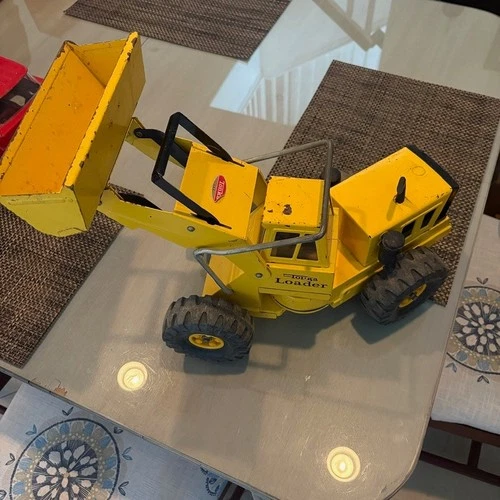 Vintage 1970's Mighty Tonka Front End Loader FULLY FUNCTIONAL