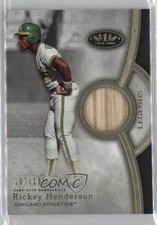 2020 Topps Tier One Legend Relics 107/199 Rickey Henderson #T1LR-RH HOF 2rd