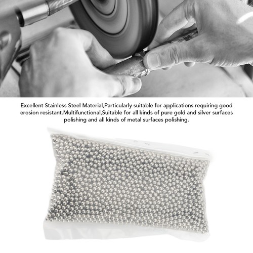 Polishing Beads Stainless Steel Jewelry Polishing Beads For Burr Removal - Zdjęcie 2 z 12