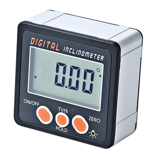 Digital Neigungsmesser Meter 0-360° Elektronischer Winkelmesser Magnetfuß - Bild 4 von 7