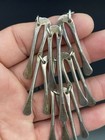 Taxco Mexico Brutalist Modernist Sterling Silver .925 Dangle Artisan Necklace — photo 5