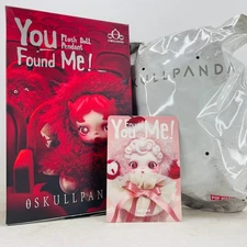 POP MART x Skullpanda You Found Me Series Plush Doll Pendant - Moldy Muffin