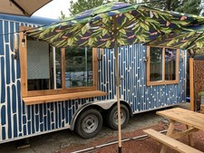 Wood Fire Oven Pizza Food Truck