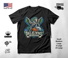 Dallas Wings Halloween T-Shirt Skeleton Pegasus Basketball Art