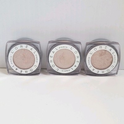 New L Oreal Infallible 24HR Eyeshadow 888 Iced Latte Lot of 3 Discontinued   