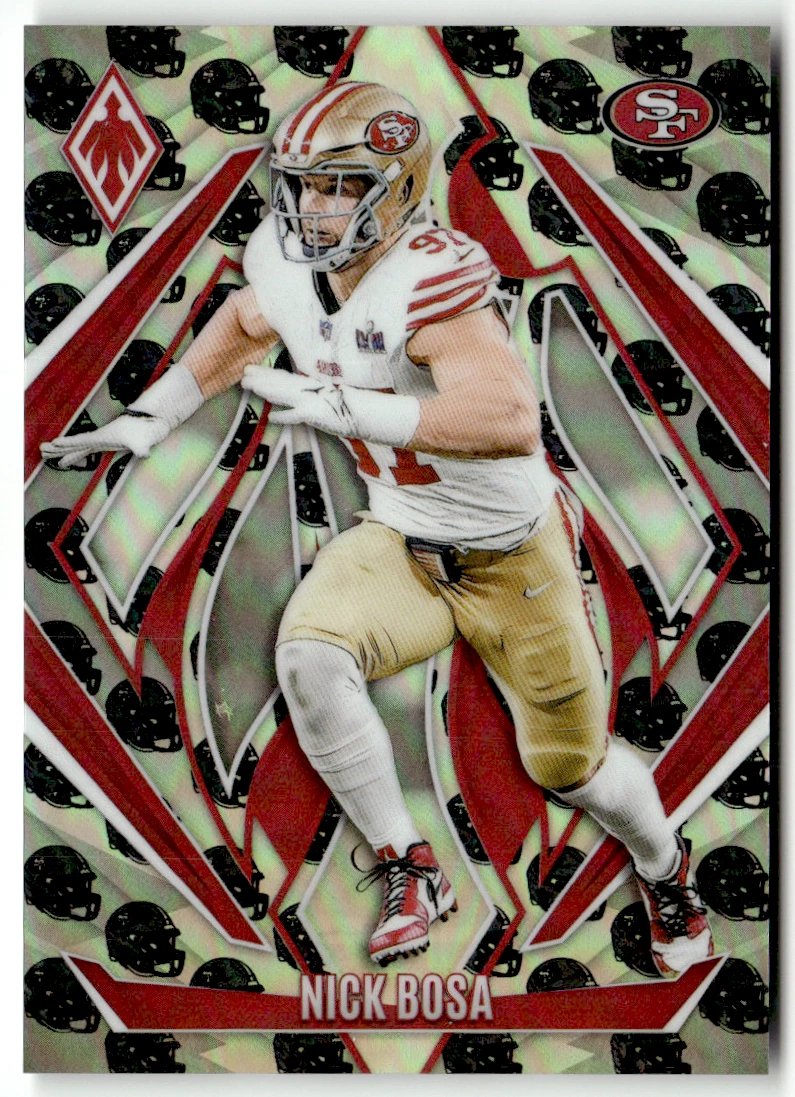 Panini Phoenix 2024 Nick Bosa NFL No. 114 Prizm 177/399