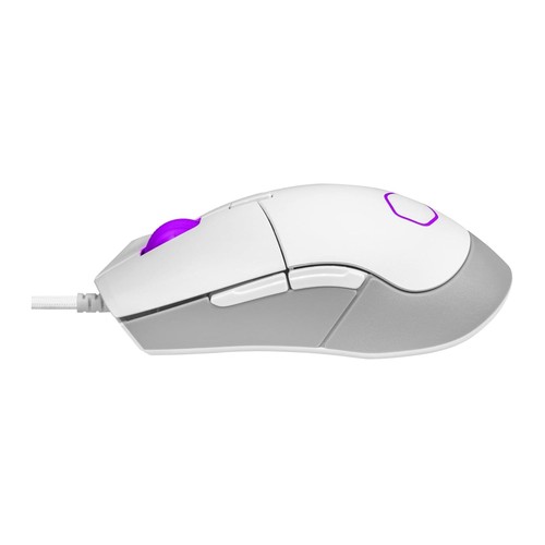 Cooler Master MM310 Wire Gaming Mouse White, Adjustable 12,000 DPI, Palm|Claw - 第 5/5 張圖片