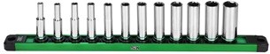 Sk Tools Usa Llc 01345 12 Piece 1/4" Drive Metric 6pt Deep Socket Set