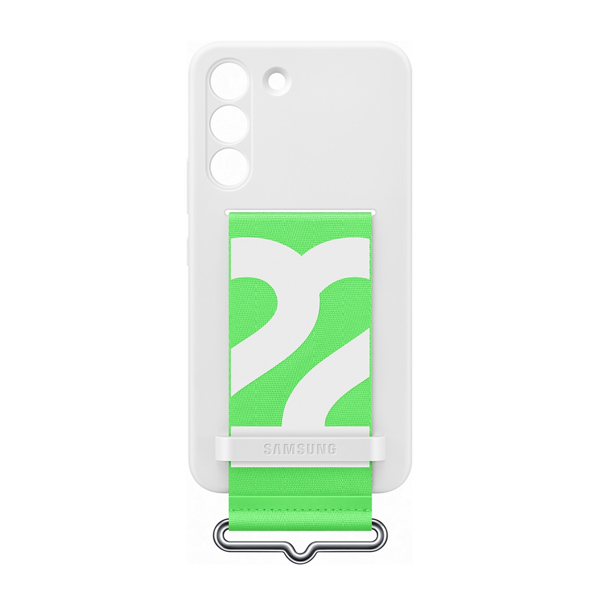 Coque silicone absorbant les chocs Galaxy S22 avec lanière amovible