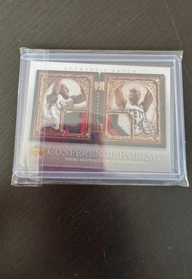 Upper Deck Conference Pairings Andre Iguodala & Richard Jefferson   Patch   1/5