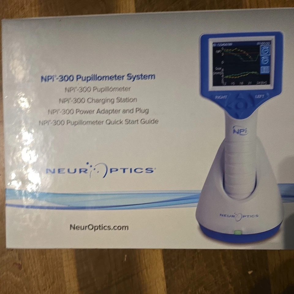 Pupilómetro Neurooptics NPi-300 como en la foto nuevo en la caja Foto 2 de 4