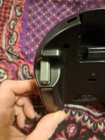 Sega Saturn 3D Wired Controller MK-80117 (Black, OEM) NO CABLE CLEANED