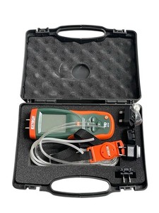 Extech HD755 Differential Pressure Manometer 0.5psi Good Condition w/ Case*438