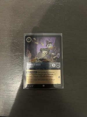 Donald Duck - Ghost Hunter 172/204 Whispers in the Well Cold Foil