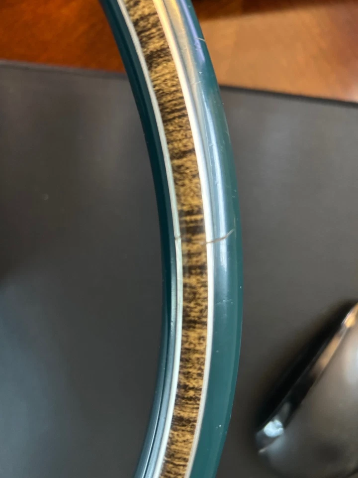 Volante Cadillac Eldorado Fleetwood Coupe De Ville 1971-76 verde Foto 2 de 4