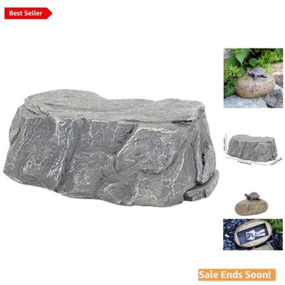 Waterproof Fake Rock Key Hider Garden Decorative Safe for Outdoor Yards in St...